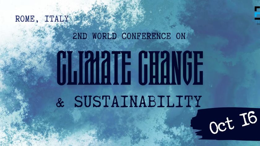  2nd World Conference on Climate 222 Change & Sustainability