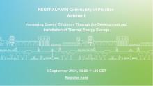 Second NEUTRALPATH project Community of Practice Webinar