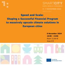 Speed and Scale: Shaping a Successful Financial Program to massively upscale climate solutions in European cities