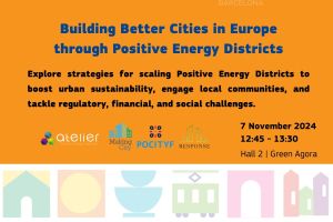 [SCEWC 2024] Building Better Cities in Europe through Positive Energy Districts